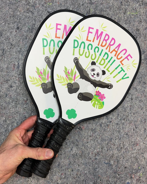 Embrace Possibility Pickleball Paddles, Set of 2