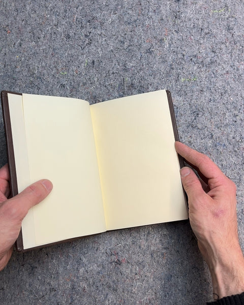 A Very Sexy Brown Leather Notebook