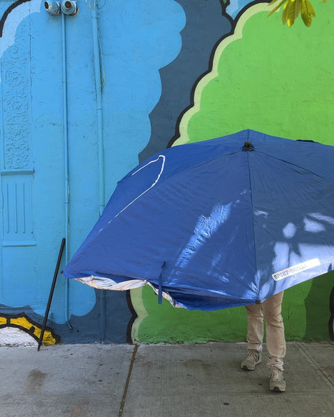 Sport-Brella Super-Brella SPF 50+ Sun and Rain Canopy Umbrella, 8-Foot