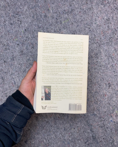 Braiding Sweetgrass by Robin Wall Kimmerer