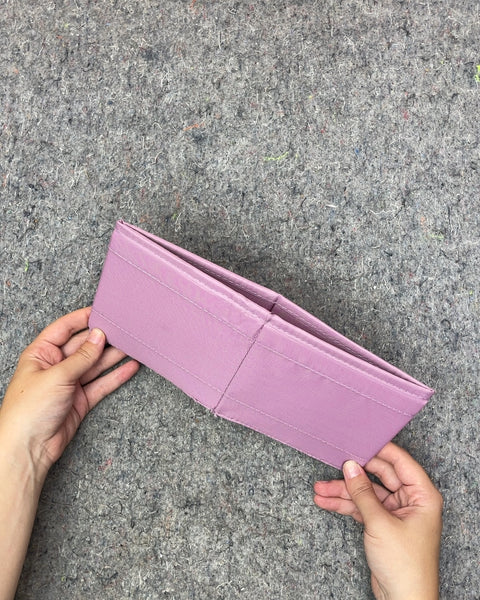 Purple Foldable Storage Bin, 5x5x5 in
