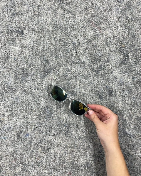Clear Frame Aviator Sunglasses