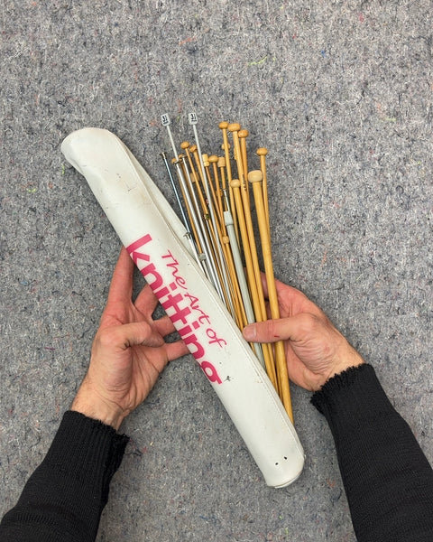 The Art of Knitting Needle Set with Case