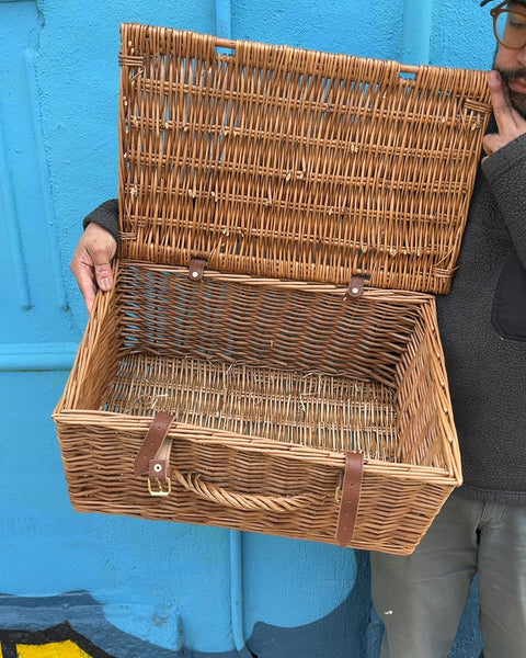 Fortnum & Mason Wicker Picnic Hamper, 30x20x10”