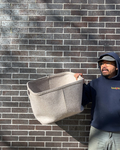 Giant Felt Storage Basket