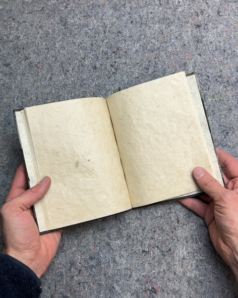Handmade Journal with Woven Cover