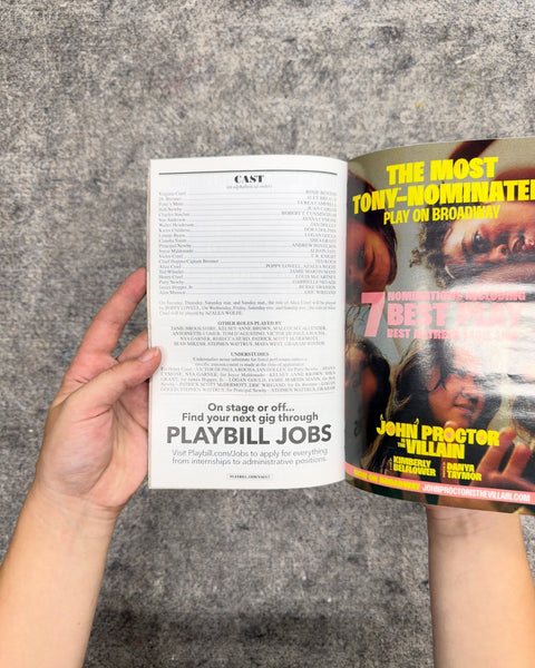 Stranger Things The First Shadow Signed Broadway Playbill