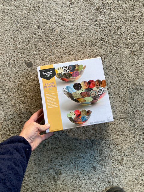 DIY Paper Bowls Kit