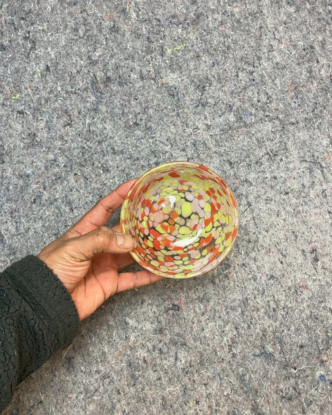 Small Glass Decorative Bowl