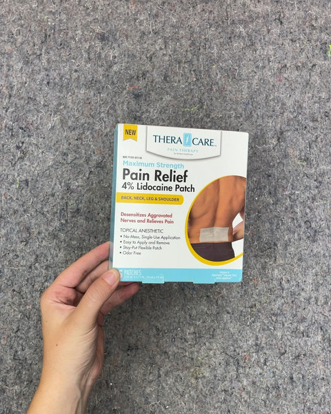 Thera Care Maximum Strength Pain Relief Lidocaine Patch