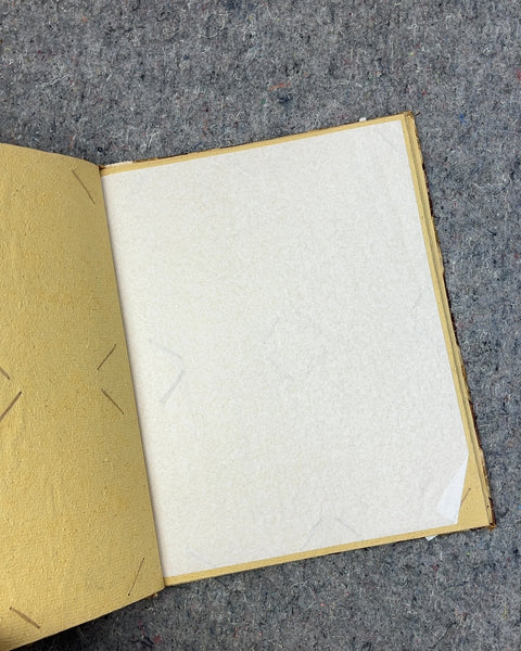 Vintage Handmade Botanical Photo Album