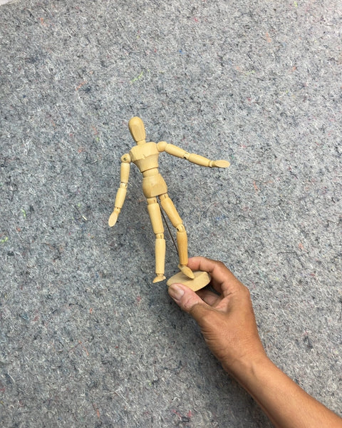 Wooden Art Mannequin Figure
