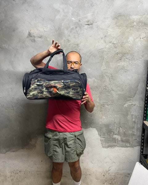 US Polo Association Camo Print Duffel Bag
