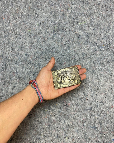 Kid Kemper Schweber Belt Buckle