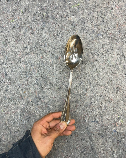 Fancy Mikasa Pierced Serving Spoon