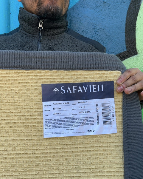 SAFAVIEH Natural Fiber Runner Rug, 2x12ft