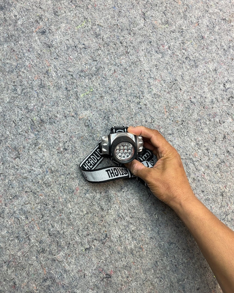 LED Headlamp with Adjustable Strap (Works!)