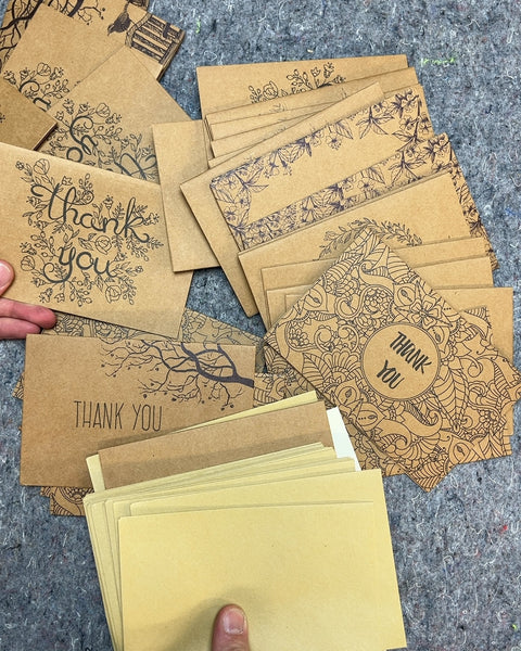Lots Of Thank You Cards with Envelopes