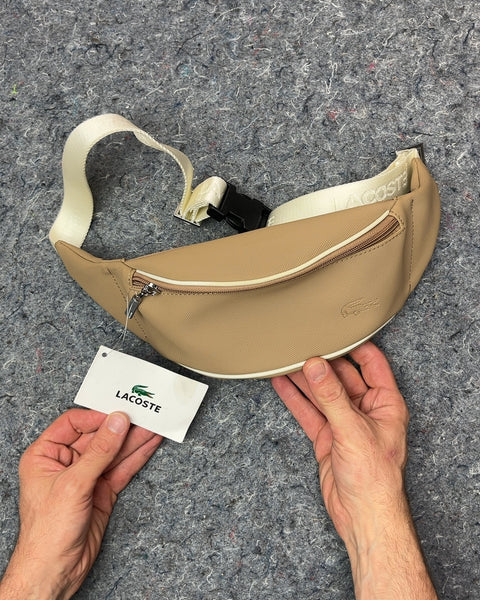 Brand New Lacoste Tan Fanny Pack