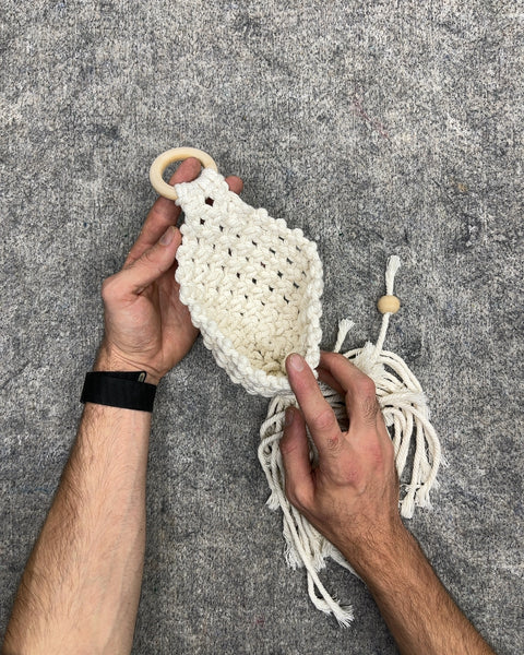 Lil' Macrame Hanging Basket