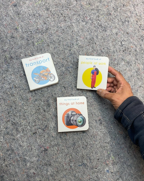 My First Book of Transport, People at Work, and Things at Home Board Books