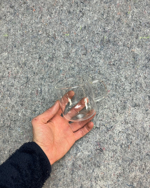 Pretty Glass Coffee Mug