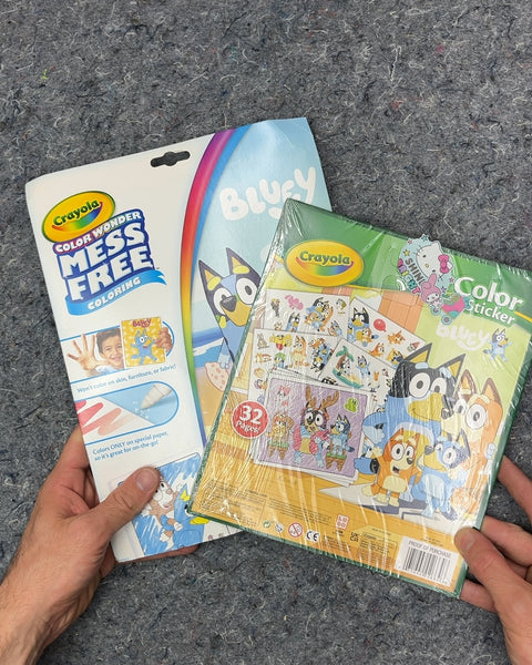 Crayola Bluey Color Wonder Mess Free Coloring and Sticker Book