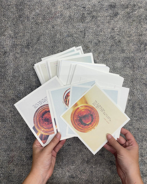 GIANT Set of Assorted Drink Photography and Quote Art Cards