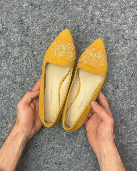 House of Harlow 1960 Samy Smoking Flats, Size EU 38.5