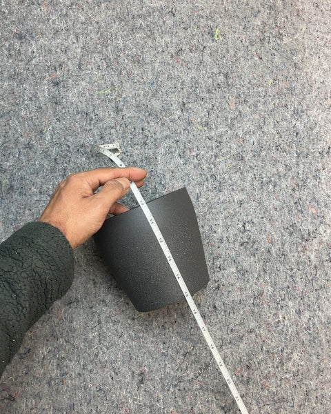 Gray Ceramic Planter
