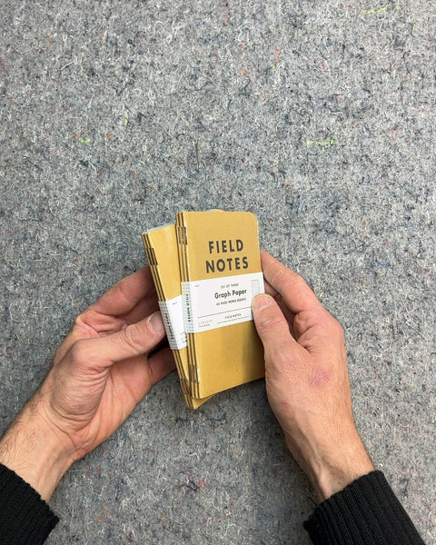 Field Notes Graph Paper Memo Books, Set of 6