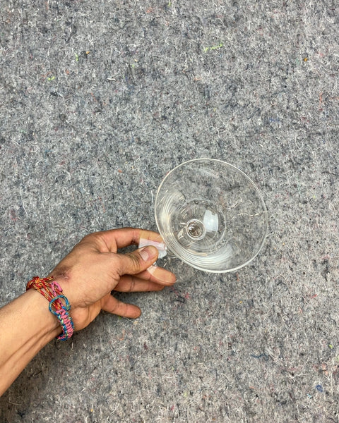 Clear Glass Cocktail Coupe