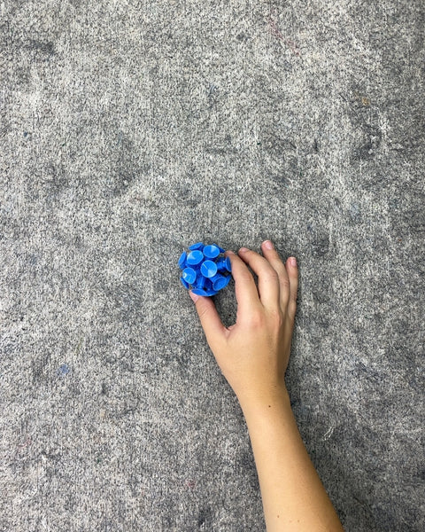 Blue Suction Cup Ball