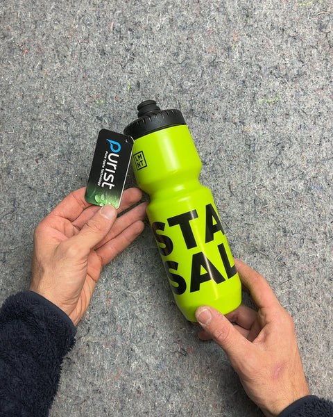 Purist Water Bottle That Says "Stay Salty"