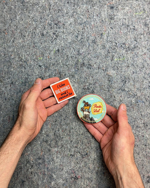 Two Embroidered Patches