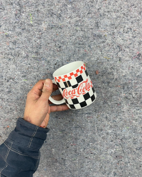 Coca-Cola Checkered Mug