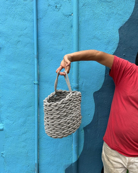 Lil' Woven Rope Basket