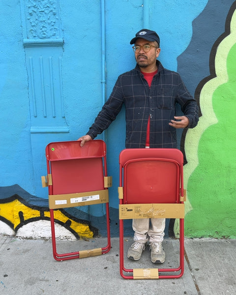 Two Brand New IKEA VIHALS Folding Chair