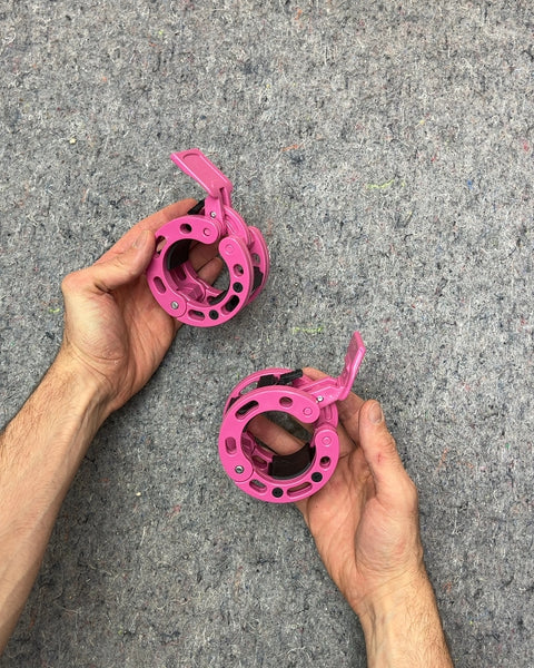 Pink Barbell Collars