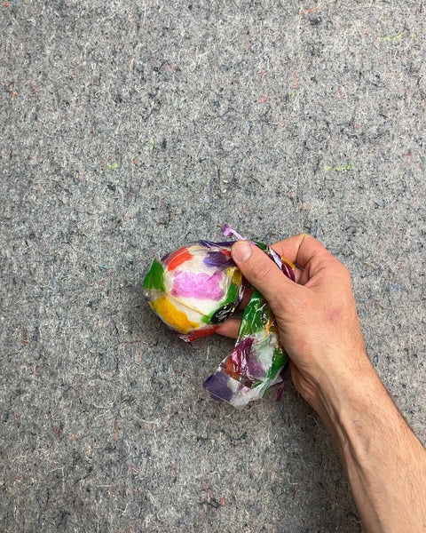 Colorful Wrapped Bath Bomb