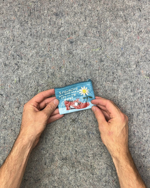 Spending an Arm and a Leg on My Feet Coin Purse