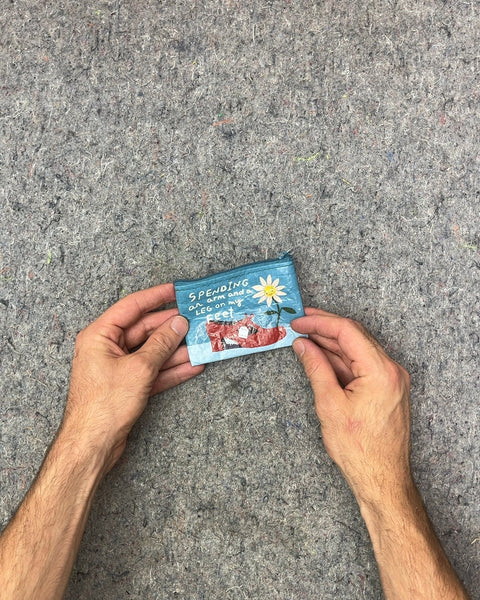 Spending an Arm and a Leg on My Feet Coin Purse