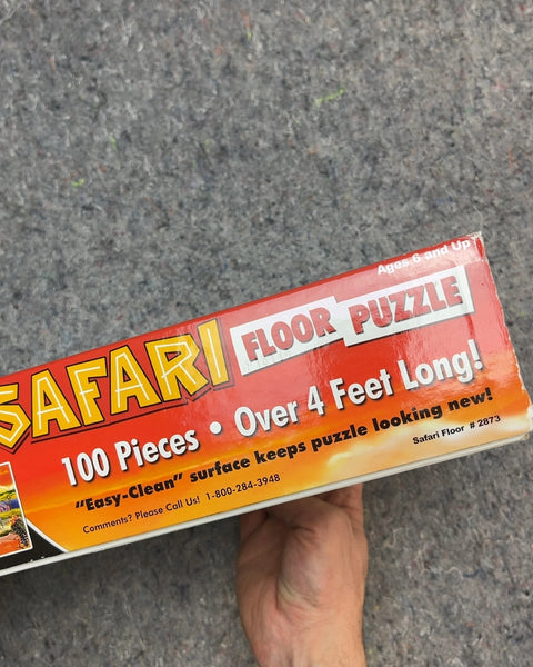 Giant Melissa & Doug Safari Floor Puzzle, 100 Pieces