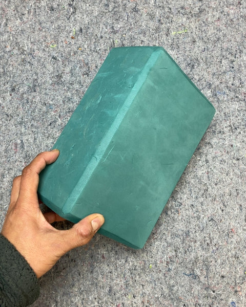 Green Yoga Block