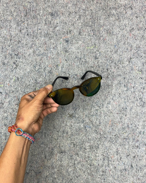 Flatfront Iridescent Mirrored Sunglasses