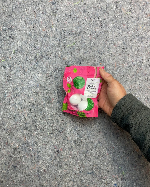 Watermelon Bath Bombs