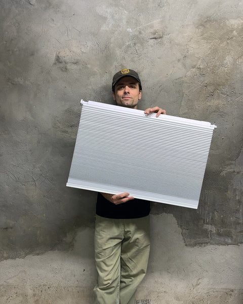 Brand New No Drill Top Down Bottom Up Cordless Cellular Shades, 30x72"