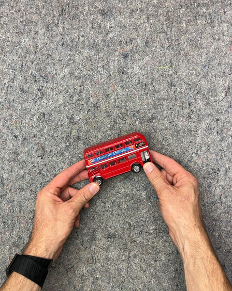 Red London Double Decker Bus Toy