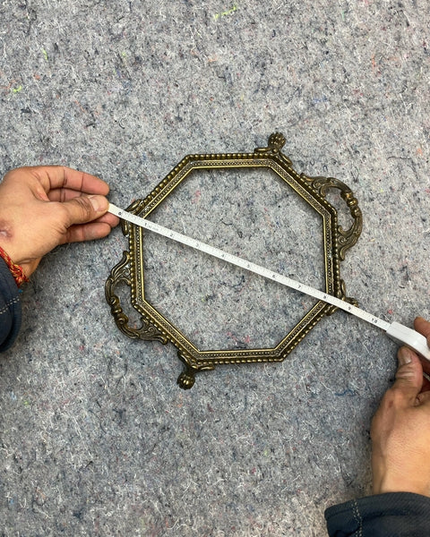 Ornate Octagon Metal Frame