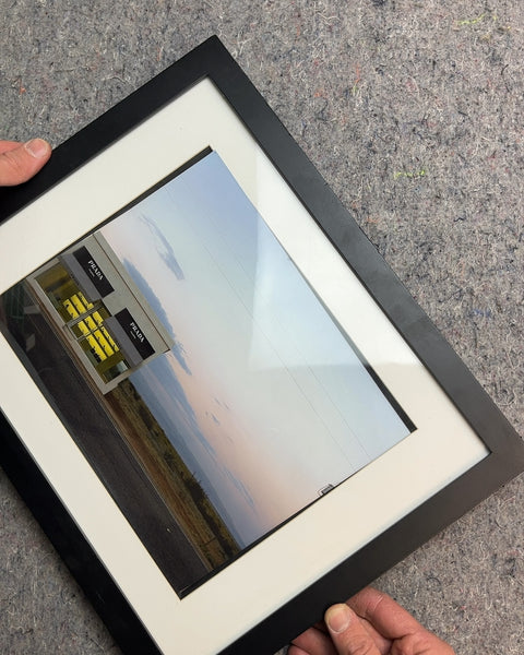 Prada Marfa Framed Art Print, 12x15"